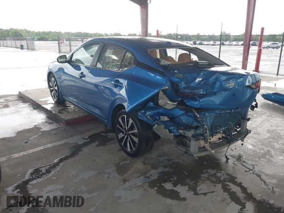 2024 Nissan Sentra SV with VIN 3N1AB8CV8RY368551, listed as a IAAI auction lot 42203248 with 13,380 mi miles and . Bid and sale history available at DreamBid. Image 3.