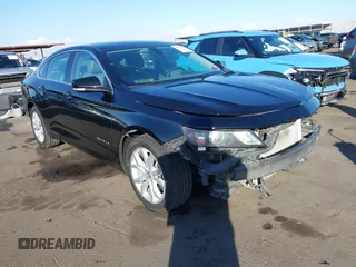2018 Chevrolet Impala LT with VIN 2G1105SA8J9159517, listed as a IAAI auction lot 41024306 with 75,554 mi miles and . Bid and sale history available at DreamBid. Image 1.