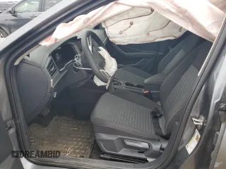 2023 Volkswagen Jetta S with VIN 3VW5M7BU2PM050809, listed as a Copart auction lot 54911535 with 42,638 mi miles and Salvage title. Bid and sale history available at DreamBid. Image 7.