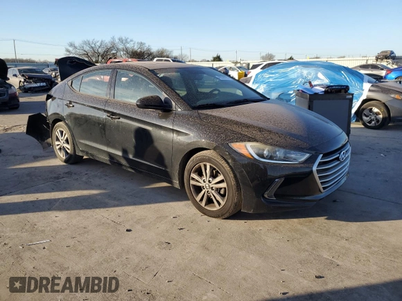 2017 Hyundai Elantra Limited with VIN 5NPD84LFXHH139293, listed as a Copart auction lot 49239355 with 113,318 mi miles and Salvage Title. Bid and sale history available at DreamBid. Image 4.