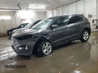 2019 Ford Edge SEL with VIN 2FMPK4J99KBB59044, listed as a Copart auction lot 49576145 with 81,037 mi miles and Salvage Title. Bid and sale history available at carsss.com. Image 1.
