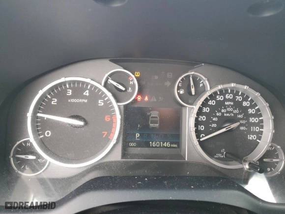 2014 Toyota Tundra 4WD Truck SR with VIN 5TFUM5F10EX050575, listed as a Copart auction lot 44916815 with 160,146 mi miles and Salvage Title. Bid and sale history available at carsss.com. Image 9.