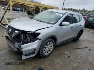 2017 Nissan Rogue S with VIN KNMAT2MV4HP539107, listed as a Copart auction lot 84651924 with 100,973 mi miles and Salvage Title. Bid and sale history available at carsss.com. Image 1.