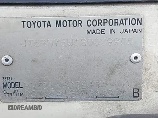 1987 Toyota Pickup с VIN JT5RN75U1G0009955, выставлен на аукционе IAAI как лот 42009064 с пробегом 120 221 миль миль и . История ставок и продаж доступна на DreamBid. Изображение 9.