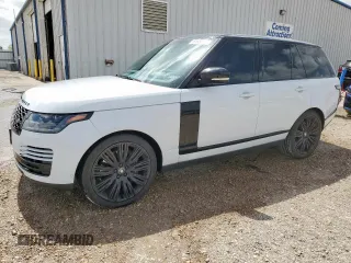 2022 Land Rover Range Rover Westminster with VIN SALGS2RU2NA470745, listed as a Copart auction lot 61666765 with 74,607 mi miles and Clean title. Bid and sale history available at DreamBid. Image 1.