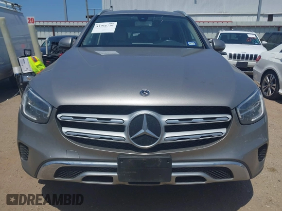 2020 Mercedes-Benz GLC 300 with VIN W1N0G8DB1LF805165, listed as a IAAI auction lot 41966716 with 107,904 mi miles and . Bid and sale history available at DreamBid. Image 13.
