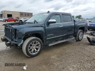 2018 GMC Sierra 1500 SLT z VIN 3GTU2NEC9JG508301, wystawiony jako Copart lot #56671825 z przebiegiem 150 557 mil mil oraz Szkoda całkowita • Salvage title. Historia ofert i sprzedaży dostępna na DreamBid. Obrazek 1.