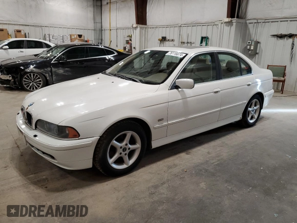 2001 BMW 5 Series 530iA with VIN WBADT63431CF12491, listed as a Copart auction lot 76116674 with 139,294 mi miles and Clean Title. Bid and sale history available at carsss.com. Image 1.