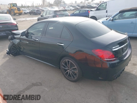 2019 Mercedes-Benz C 43 AMG with VIN 55SWF6EBXKU285590, listed as a IAAI auction lot 41066933 with 69,501 mi miles and . Bid and sale history available at DreamBid. Image 3.