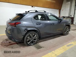 2023 Lexus UX 250h F Sport with VIN JTHB9JBH6P2066864, listed as a Copart auction lot 41746695 with Not Provided miles and Salvage Title. Bid and sale history available at DreamBid. Image 3.