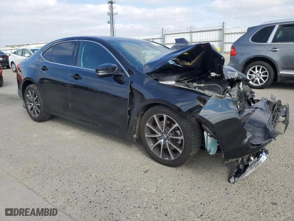 2018 Acura TLX with VIN 19UUB2F32JA009756, listed as a Copart auction lot 46535205 with 89,530 mi miles and Salvage Title. Bid and sale history available at carsss.com. Image 4.