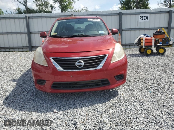 2012 Nissan Versa SV with VIN 3N1CN7AP9CL859049, listed as a Copart auction lot 52303955 with 125,487 mi miles and Salvage Title. Bid and sale history available at carsss.com. Image 5.