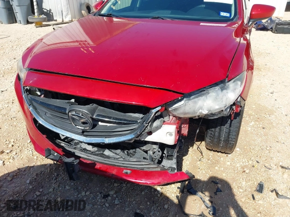 2015 Mazda Mazda6 i Sport with VIN JM1GJ1U50F1207904, listed as a IAAI auction lot 41627113 with 210,376 mi miles. Bid and sale history available at carsss.com. Image 17.