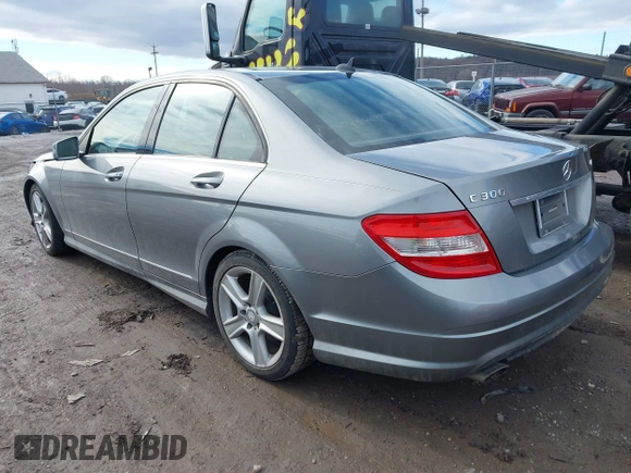 2011 Mercedes-Benz C 300 Sport with VIN WDDGF8BB4BR162809, listed as a IAAI auction lot 41543929 with 128,161 mi miles and . Bid and sale history available at carsss.com. Image 3.
