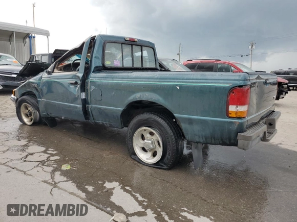 1997 Ford Ranger XLT with VIN 1FTCR10XXVUA97875, listed as a Copart auction lot 65848514 with 0 mi miles and Non Repairable. Bid and sale history available at carsss.com. Image 2.