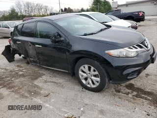 2012 Nissan Murano S with VIN JN8AZ1MW4CW211058, listed as a Copart auction lot 81328324 with 116,921 mi miles and Salvage Title. Bid and sale history available at DreamBid. Image 4.
