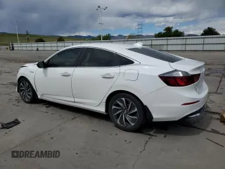 2019 Honda Insight Touring z VIN 19XZE4F9XKE007764, wystawiony jako Copart lot #54619275 z przebiegiem 24 441 mil mil oraz Szkoda całkowita • Salvage title. Historia ofert i sprzedaży dostępna na DreamBid. Obrazek 2.