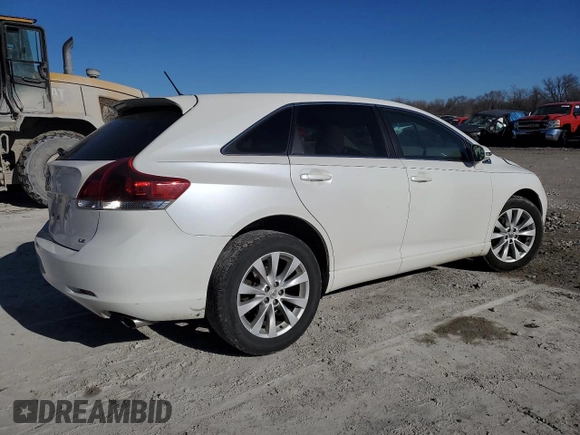 2013 Toyota Venza LE with VIN 4T3ZA3BB0DU072712, listed as a Copart auction lot 47174195 with 173,141 mi miles and Salvage Title. Bid and sale history available at carsss.com. Image 3.