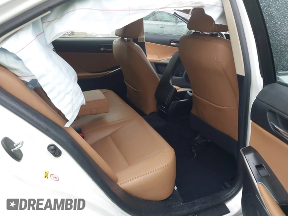 2014 Lexus IS 350 with VIN JTHBE1D22E5002420, listed as a IAAI auction lot 42260031 with 122,407 mi miles and . Bid and sale history available at DreamBid. Image 8.