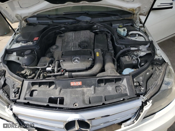 2012 Mercedes-Benz C-Class C 250 Sport with VIN WDDGF4HB5CR231413, listed as a Copart auction lot 51493025 with 117,493 mi miles and Salvage Title. Bid and sale history available at carsss.com. Image 12.
