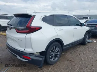 2020 Honda CR-V EX-L with VIN 5J6RW1H85LA001238, listed as a IAAI auction lot 42108832 with 19,059 mi miles. Bid and sale history available at carsss.com. Image 4.