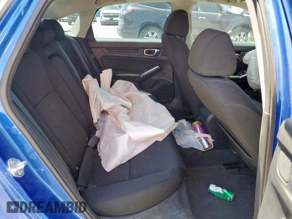 2023 Honda Civic EX с VIN 2HGFE1F7XPH310539, выставлен на аукционе Copart как лот 57753885 с пробегом 26 878 миль миль и Списание • Salvage title. История ставок и продаж доступна на DreamBid. Изображение 10.