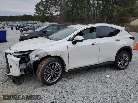 2022 Lexus NX with VIN 2T2GKCEZXNC003496, listed as a Copart auction lot 86415974 with 44,710 mi miles and Salvage Title. Bid and sale history available at carsss.com. Image 1.