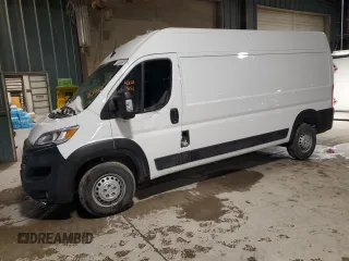 2024 Ram ProMaster Cargo Tradesman with VIN 3C6LRVDG0RE132534, listed as a Copart auction lot 48013655 with 27,227 mi miles and Clean Title. Bid and sale history available at DreamBid. Image 1.