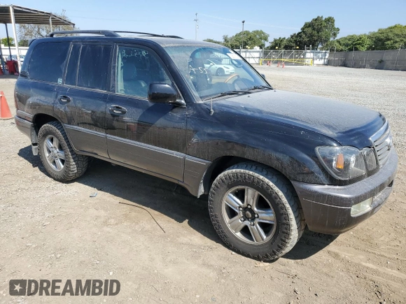 2006 Lexus LX 470 z VIN JTJHT00W264004516, wystawiony jako Copart lot #72607504 z przebiegiem 220 156 mil mil oraz Czysty tytuł • Clean title. Historia ofert i sprzedaży dostępna na DreamBid. Obrazek 4.