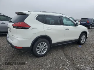 2017 Nissan Rogue S with VIN 5N1AT2MV4HC845131, listed as a Copart auction lot 51902905 with 122,038 mi miles and Salvage Title. Bid and sale history available at carsss.com. Image 3.