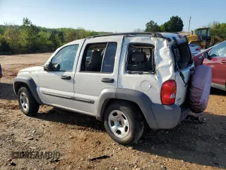 2004 Jeep Liberty Sport with VIN 1J4GL48K44W326612, listed as a Copart auction lot 52370945 with 116,215 mi miles and Salvage Title. Bid and sale history available at carsss.com. Image 2.