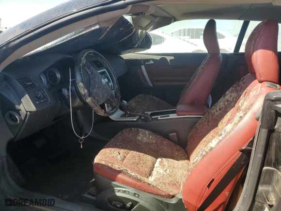 2013 Volvo C70 T5 with VIN YV1672MC3DJ136431, listed as a Copart auction lot 76175334 with 0 mi miles and Salvage Title. Bid and sale history available at carsss.com. Image 7.