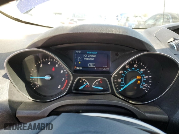 2015 Ford Escape SE with VIN 1FMCU0G7XFUC59029, listed as a Copart auction lot 53138805 with 187,062 mi miles and Salvage Title. Bid and sale history available at carsss.com. Image 9.
