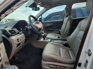 2018 Honda Pilot EX-L with VIN 5FNYF6H62JB043318, listed as a Copart auction lot 57853335 with 57,354 mi miles and Salvage title. Bid and sale history available at DreamBid. Image 7.