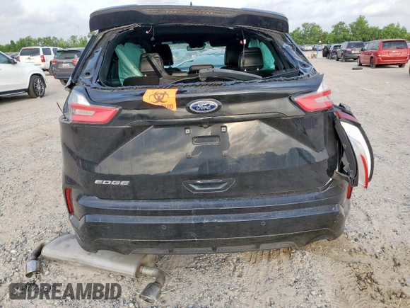 2020 Ford Edge SEL z VIN 2FMPK3J93LBB07159, wystawiony jako Copart lot #56991695 z przebiegiem Nie podano mil oraz Szkoda całkowita • Salvage title. Historia ofert i sprzedaży dostępna na DreamBid. Obrazek 6.