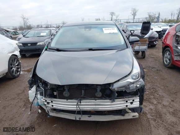 2019 Toyota Prius L Eco with VIN JTDKARFU5K3090428, listed as a IAAI auction lot 41919789 with 197,150 mi miles. Bid and sale history available at carsss.com. Image 13.