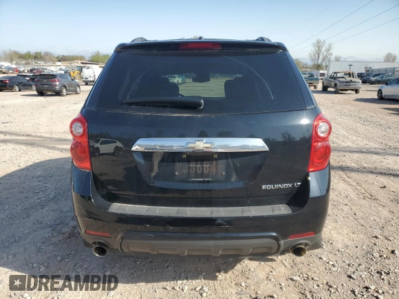 2013 Chevrolet Equinox LT with VIN 2GNFLDE37D6125609, listed as a Copart auction lot 50911125 with 134,688 mi miles and Clean Title. Bid and sale history available at DreamBid. Image 6.