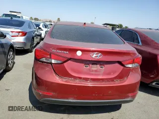 2014 Hyundai Elantra SE with VIN 5NPDH4AE8EH500106, listed as a Copart auction lot 62905174 with 126,750 mi miles and Clean Title. Bid and sale history available at DreamBid. Image 6.