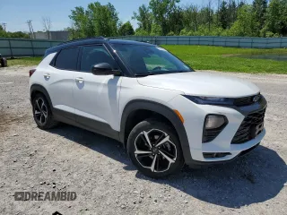 2021 Chevrolet TrailBlazer RS with VIN KL79MUSL8MB146163, listed as a Copart auction lot 56364104 with 48,667 mi miles and . Bid and sale history available at DreamBid. Image 4.