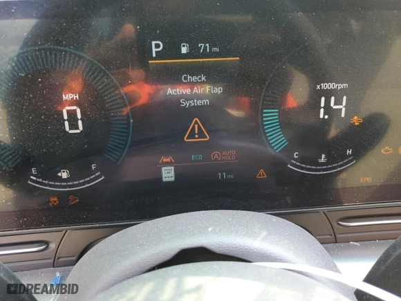 2025 Hyundai Kona SE with VIN KM8HA3AB6SU206769, listed as a Copart auction lot 44328125 with 11 mi miles and Non Repairable. Bid and sale history available at carsss.com. Image 9.