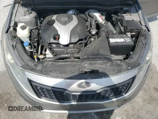 2013 Kia Optima SX with VIN 5XXGR4A62DG169116, listed as a Copart auction lot 55027205 with 161,570 mi miles and Salvage title. Bid and sale history available at DreamBid. Image 11.