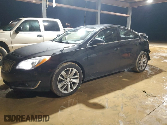 2017 Buick Regal Premium II with VIN 2G4GR5GX3H9132705, listed as a Copart auction lot 85296914 with 131,119 mi miles and Salvage Title. Bid and sale history available at carsss.com. Image 1.