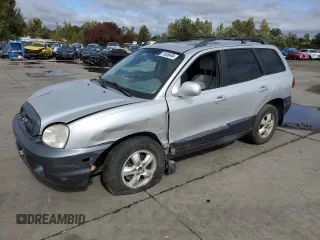 2006 Hyundai Santa Fe GLS with VIN KM8SC13E36U049025, listed as a Copart auction lot 70656494 with 224,422 mi miles and Salvage Title. Bid and sale history available at carsss.com. Image 1.