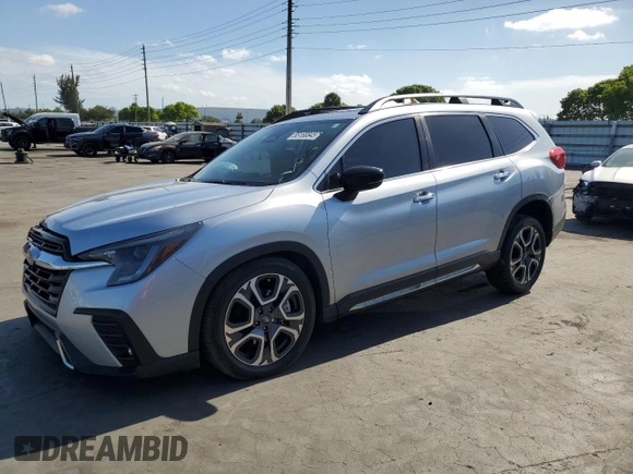 2024 Subaru Ascent Touring с VIN 4S4WMAWD8R3415072, выставлен на аукционе Copart как лот 55168845 с пробегом 22 827 миль миль и На запчасти • Non repairable. История ставок и продаж доступна на DreamBid. Изображение 1.