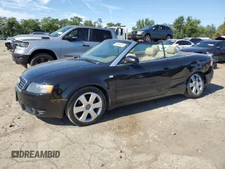 2004 Audi A4 1.8T with VIN WAUAC48H04K017417, listed as a Copart auction lot 66564454 with 120,014 mi miles and Salvage Title. Bid and sale history available at carsss.com. Image 1.