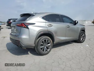 2017 Lexus NX 200t with VIN JTJYARBZ4H2067858, listed as a Copart auction lot 59780415 with 119,277 mi miles and Salvage title. Bid and sale history available at DreamBid. Image 3.