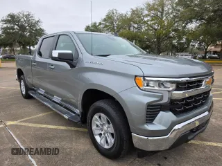 2024 Chevrolet Silverado 1500 LT with VIN 1GCPACEK6RZ190502, listed as a Copart auction lot 46338095 with 20,957 mi miles and Salvage Title. Bid and sale history available at DreamBid. Image 1.