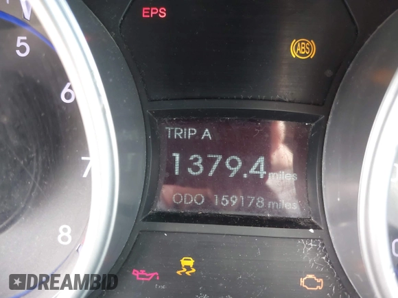 2011 Hyundai Sonata GLS with VIN 5NPEB4AC3BH032401, listed as a IAAI auction lot 42215100 with 159,178 mi miles and . Bid and sale history available at DreamBid. Image 7.