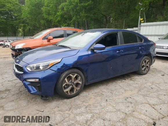2021 Kia Forte LXS with VIN 3KPF24AD8ME292443, listed as a Copart auction lot 53033715 with 94,349 mi miles and Clean Title. Bid and sale history available at carsss.com. Image 1.