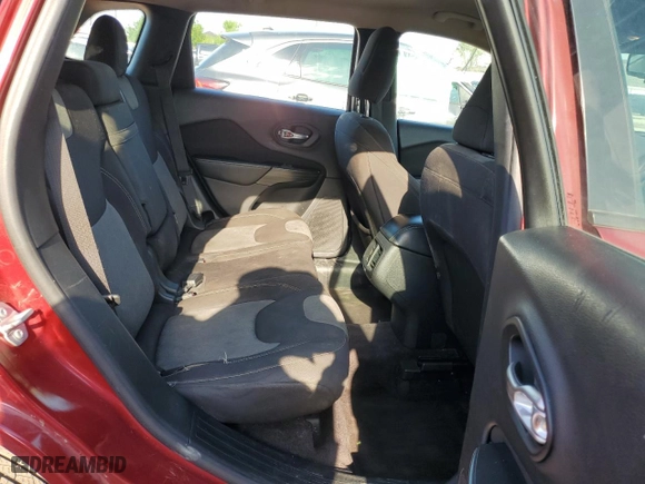 2017 Jeep Cherokee Sport with VIN 1C4PJLAB6HW527546, listed as a Copart auction lot 49842695 with 289,214 mi miles and Clean Title. Bid and sale history available at carsss.com. Image 11.